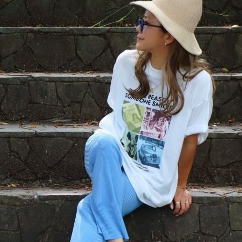 レディース　シネマプリントTシャツ（Nozomi）