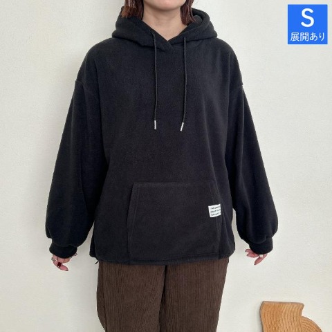 レディース　フリースプルパーカ（rumi）