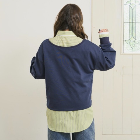 レディース　2WAYロゴプルオーバー(Taiyou)