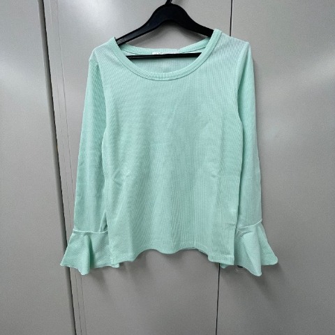 【低身長さん向け】レディース　袖フレアカラープルオーバー（saori）