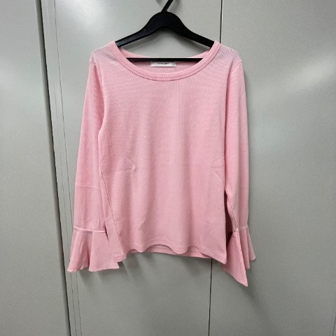 【低身長さん向け】レディース　袖フレアカラープルオーバー（saori）