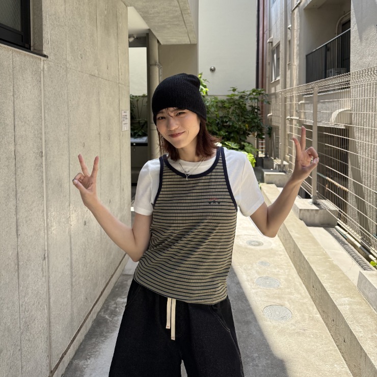 シャツタンク レディース タンクトップ＋Tシャツ（扇文） | しまむら | しまむらパーク
