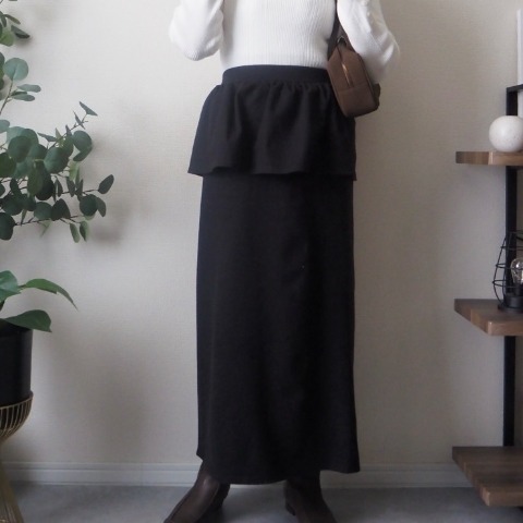 レディース　ペプラムスカート（Omi）