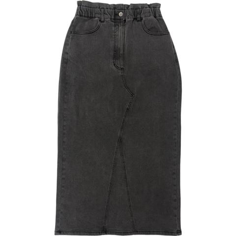 レディース　裏起毛デニムナロースカート（yuki×Taiyou）