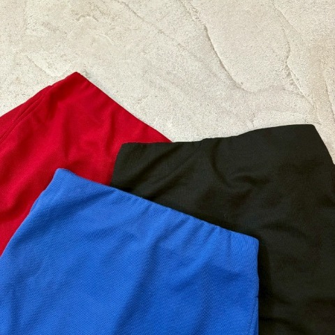 レディース　ポケット付きリブナロースカート（NON）