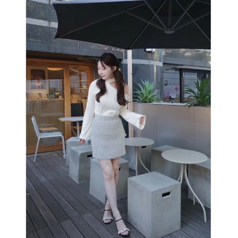 レディース　ニットスカート（ゆな）