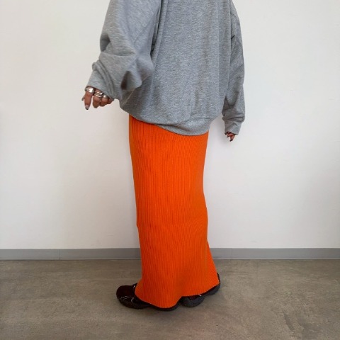 レディース　リブニットスカート（anna）