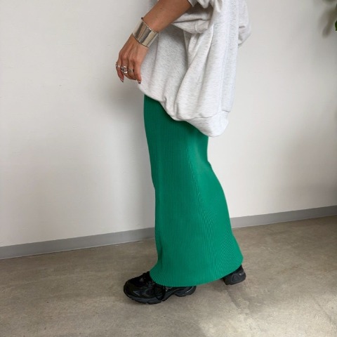 レディース　リブニットスカート（anna）