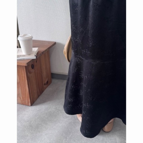 レディース　花柄マーメイドスカート（TOMO）