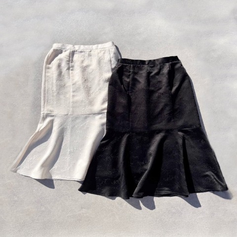 レディース　花柄マーメイドスカート（TOMO）