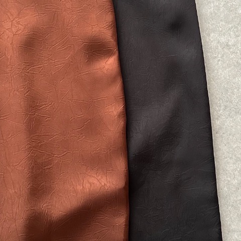 レディース　サテンフレアスカート（omi）