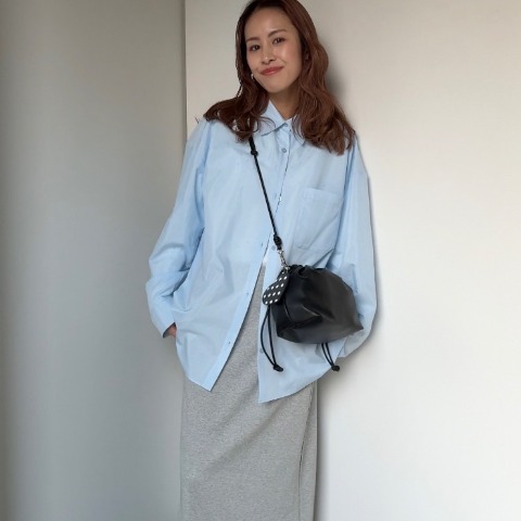 【高身長さん向け】レディース　カラーリブナロースカート（saori）