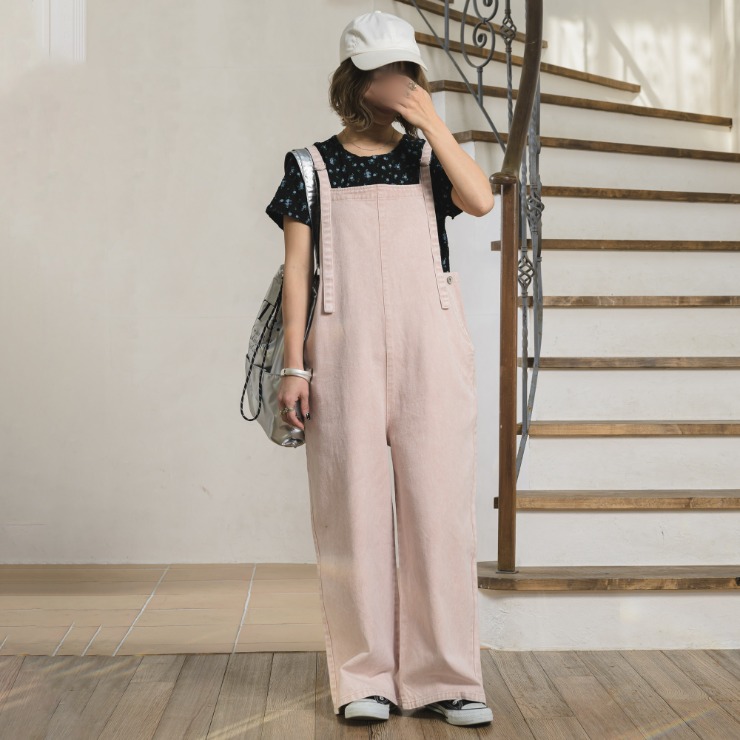 【未使用品】 レディース 綿100%カツラギオーバーオール（asami） しまむら | 和楽器