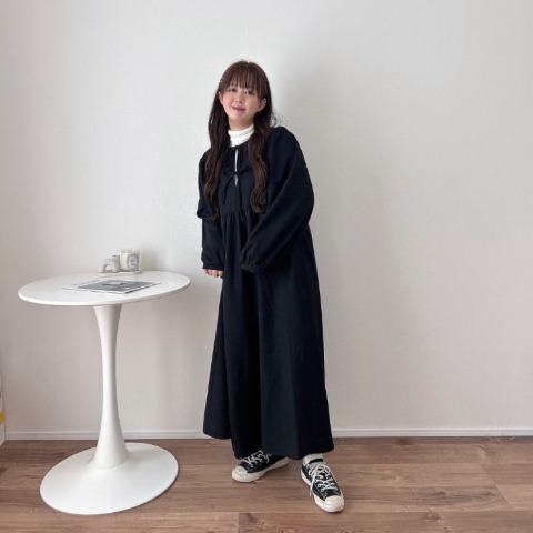 レディース　ティアードワンピース(haru)