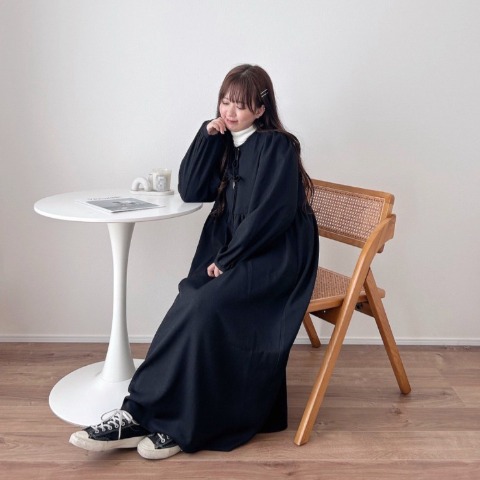 レディース　ティアードワンピース(haru)