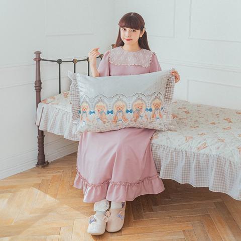 レディース　レースセーラー衿ワンピース（青木美沙子）