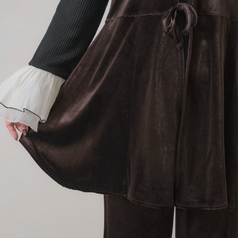 レディース　ベロアチュニックキャミソール（yuki×Taiyou）