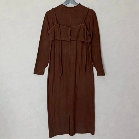 【低身長さん】レディース　ワンピース＋ビスチェ（ちゃな）