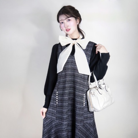 レディース　ジャンパースカート（門脇伶奈）