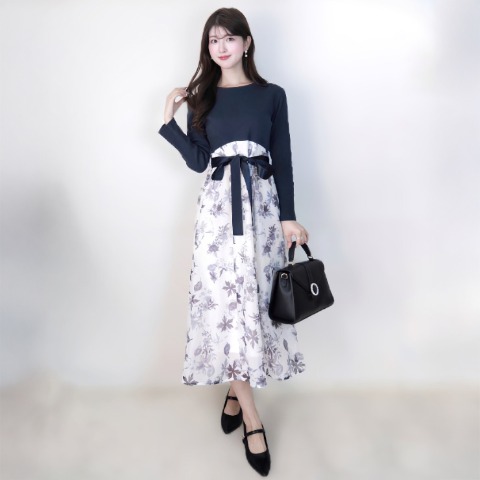 レディース　ドッキングワンピース（門脇伶奈）