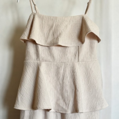 レディース　ペプラムオールインワン（yurika）