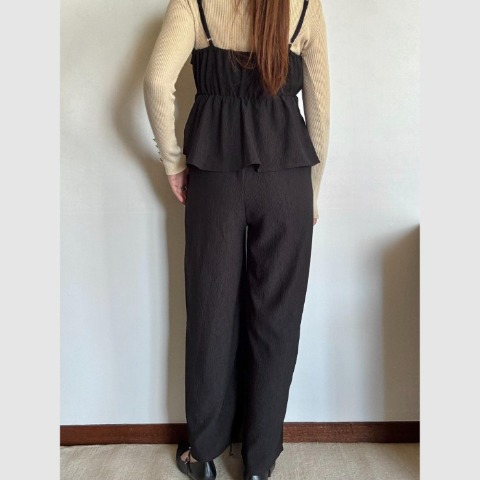 レディース　ペプラムオールインワン（yurika）