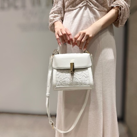 レディース　レース切り替えワンピース（rei）