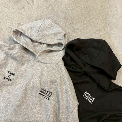 レディース 　ロゴ刺繍ビッグパーカ（NON）