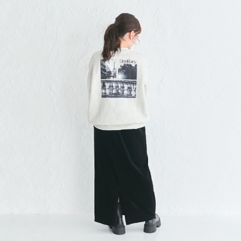 レディース　フォトプリントプルオーバー(LienRuru)