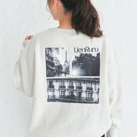 レディース　フォトプリントプルオーバー(LienRuru)