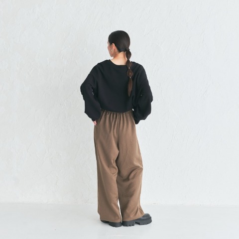 レディース　裾ドロストデザインプルオーバー(LienRuru)