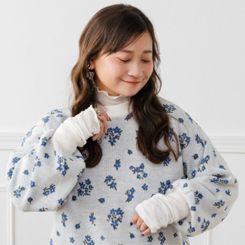 レディース　切り替えベロアプルオーバー（yuki×Taiyou）