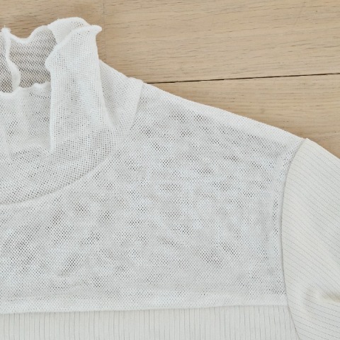 レディース　切り替えベロアプルオーバー（yuki×Taiyou）