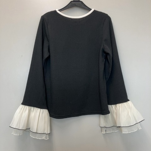 レディース　袖デザインリブニットプルオーバー（yuki×Taiyou）