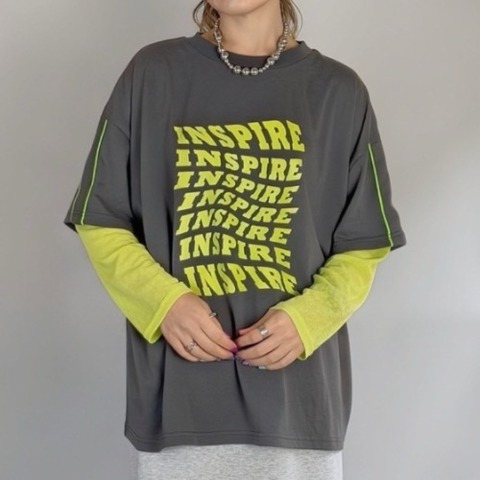 レディース　レイヤード風プルオーバー（NATSUMI）