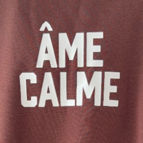 レディース　ルーズフィットロゴプルオーバー（MAYO）