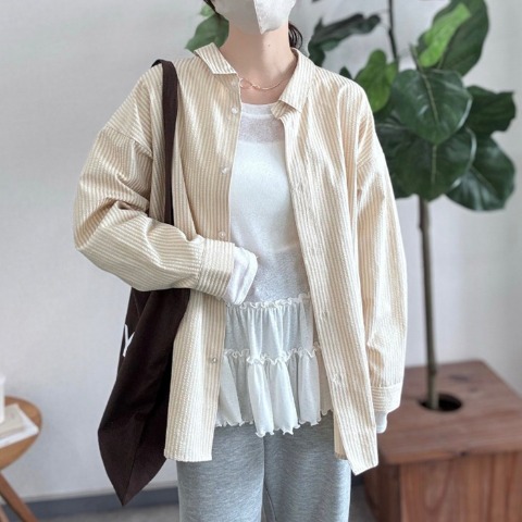 レディース　裾フリルプルオーバー（TOMO）