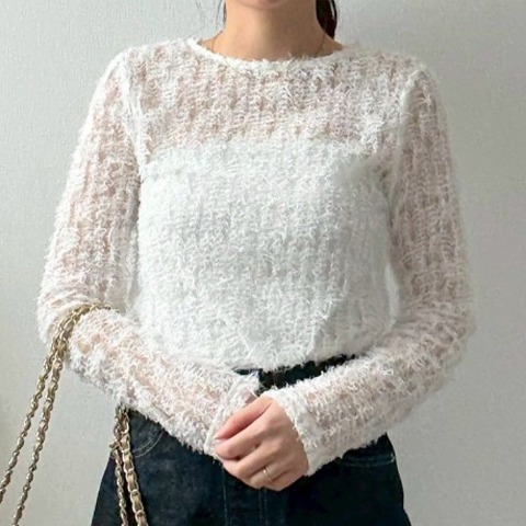 レディース　シャギープルオーバー（misato）