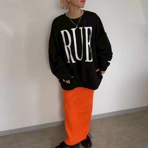 レディース　ロゴビッグシルエットプルオーバー（anna）