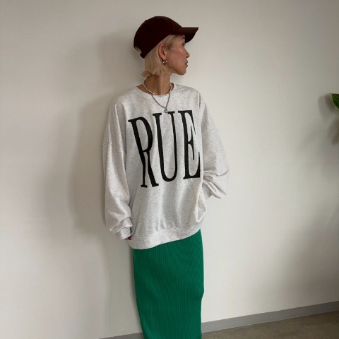 レディース　ロゴビッグシルエットプルオーバー（anna）