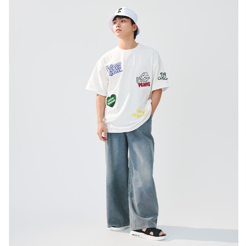 レディースデニムワイドパンツ（今日、好きになりました。）