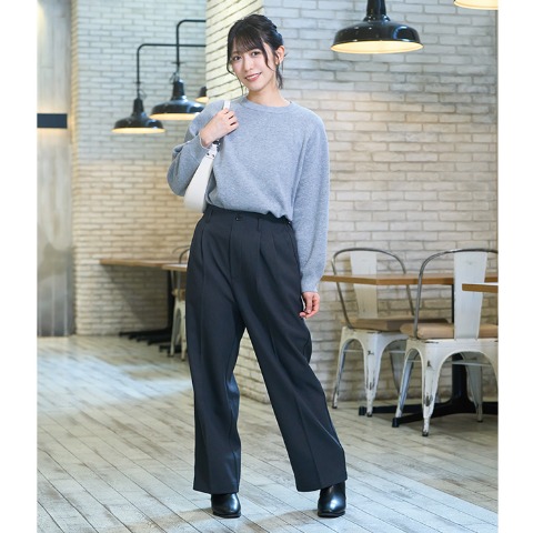 レディース　ストレートパンツ（超ときめき宣伝部/ショートドラマ）