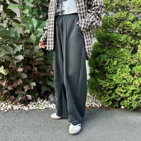 レディース　スエットバレルパンツ（omi）