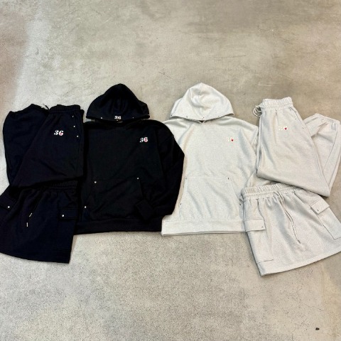 レディース　ラメ入り裏起毛スエットパンツ（みりあ）