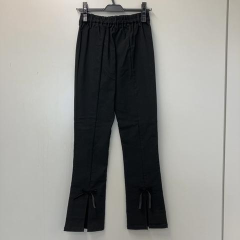 レディース　裾リボン付きパンツ（あざと女子）