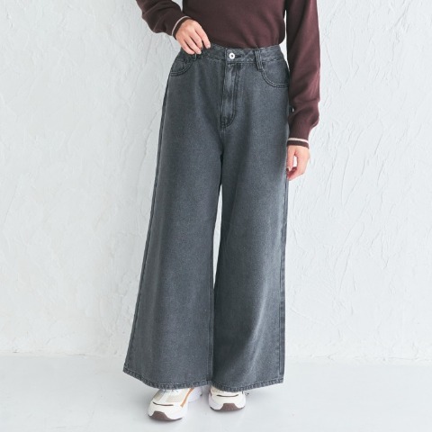 レディース　デニムストレートパンツ(LienRuru)