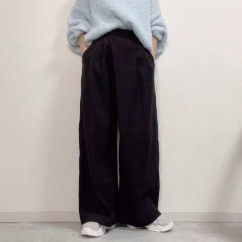 レディース　ラップ風パンツ（chico）