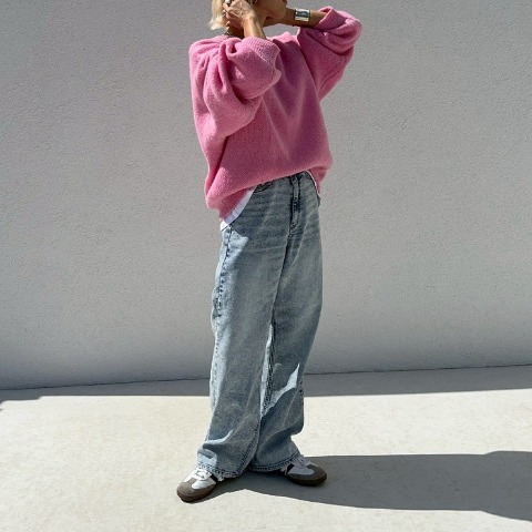 レディース　ストレッチデニムパンツ（ANNA）