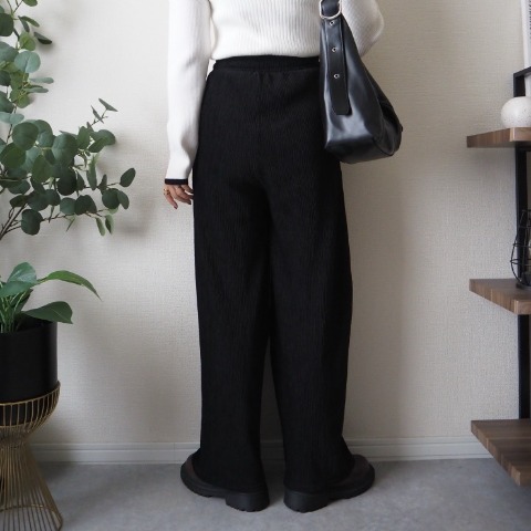 レディース　ベロアドロストパンツ（Omi）