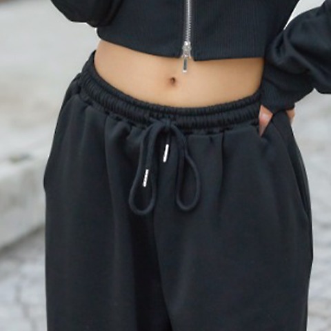 レディース　ドロストスウェットパンツ（NUTS×れいたぴ）